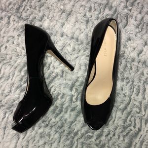 NINE WEST patent leather high heels